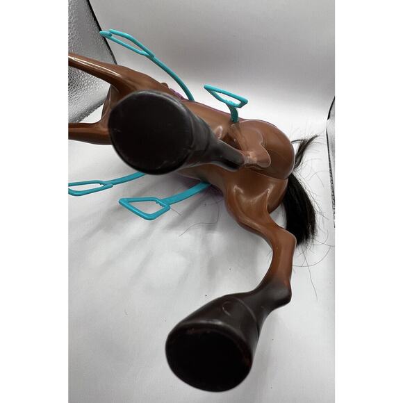 Barbie & Sisters Doll A Pony Tale Skipper Horse 2012 Mattel Purple Saddle - Picture 13 of 14